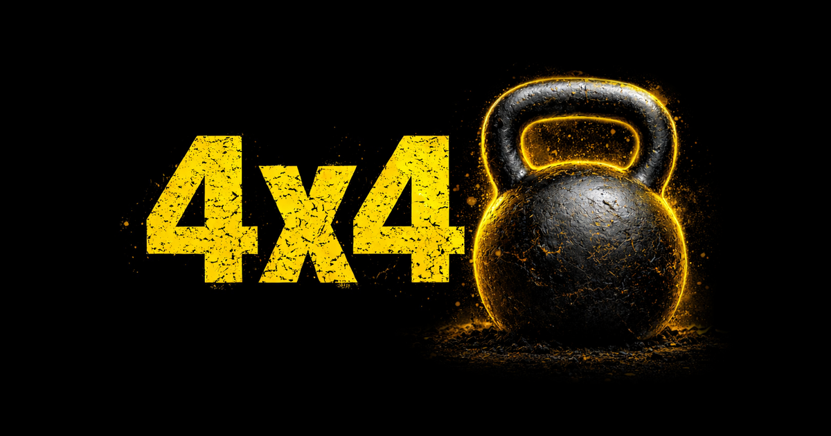 Stronger workout timer showing a kettlebell complex in progress